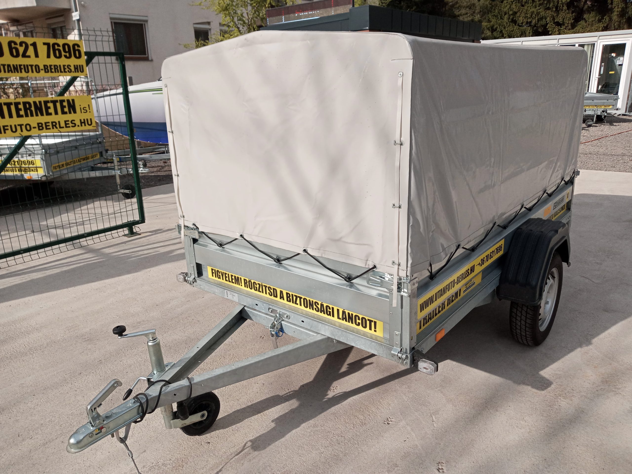 ZASLAW 235 SU PONYVÁVAL (2,35m x 1,32m UTÁNFUTÓ) - Image 3