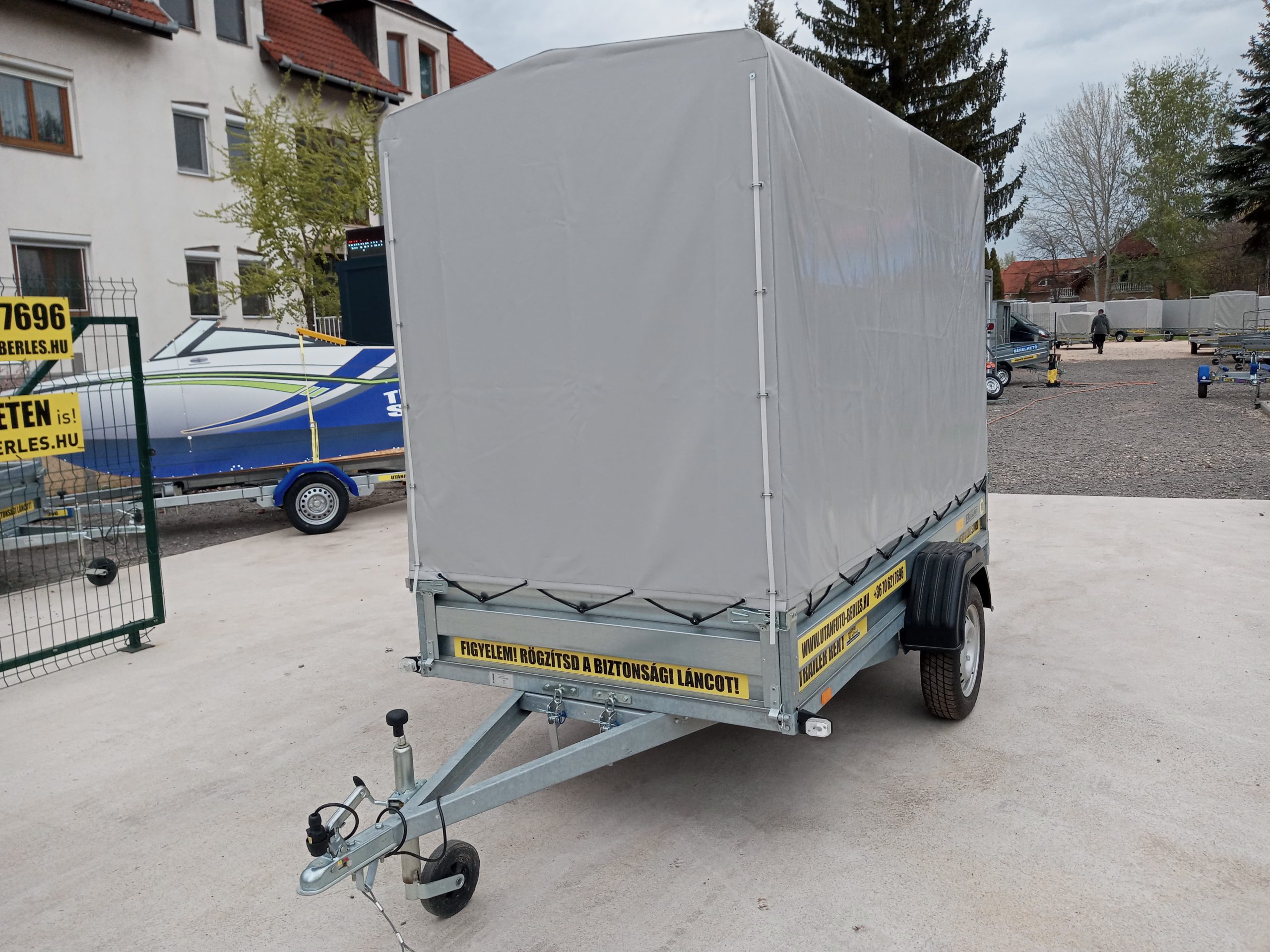 ZASLAW 265 SU PONYVÁVAL (2,65m x 1,32m UTÁNFUTÓ) - Image 7