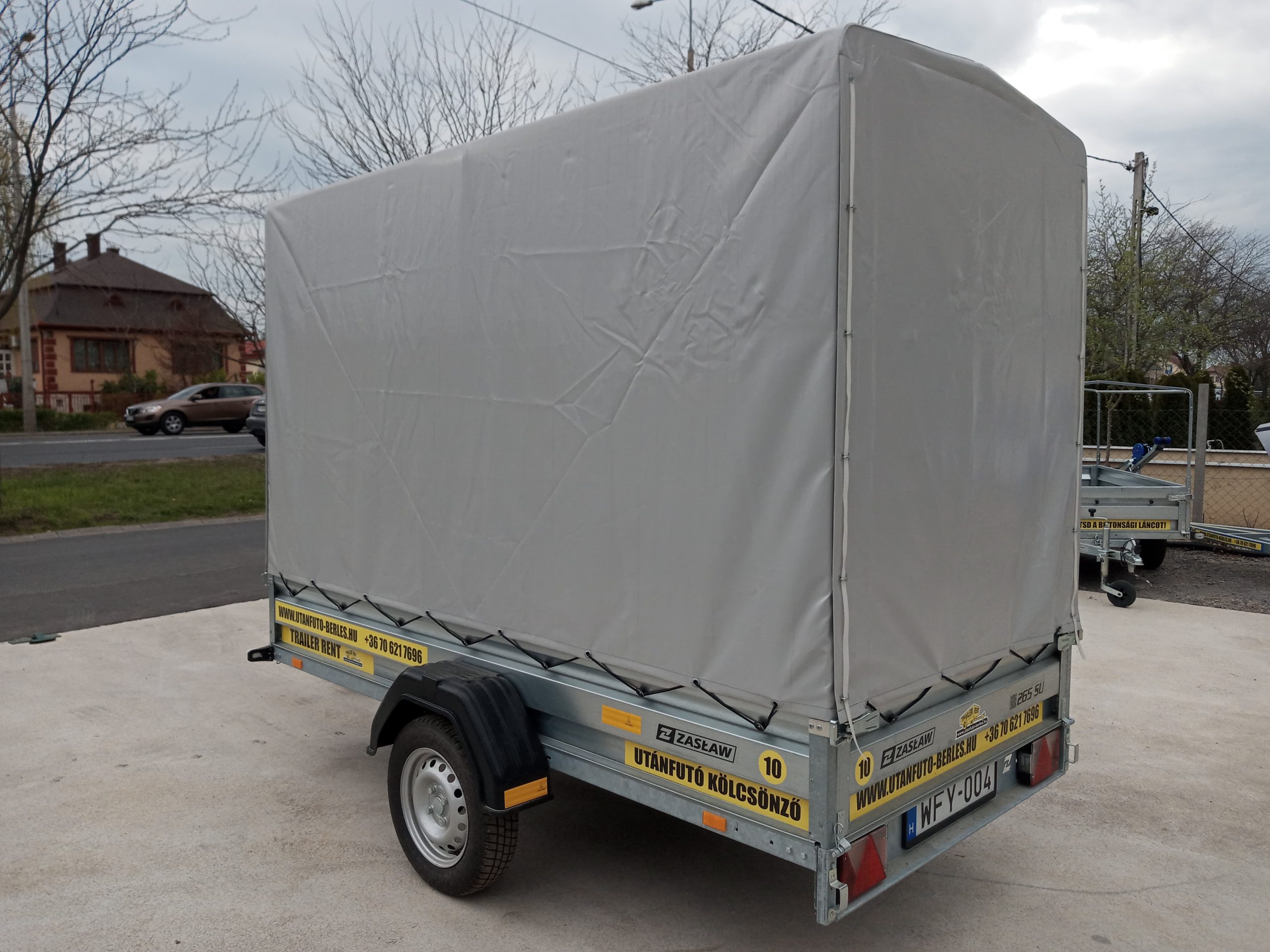 ZASLAW 265 SU PONYVÁVAL (2,65m x 1,32m UTÁNFUTÓ) - Image 2