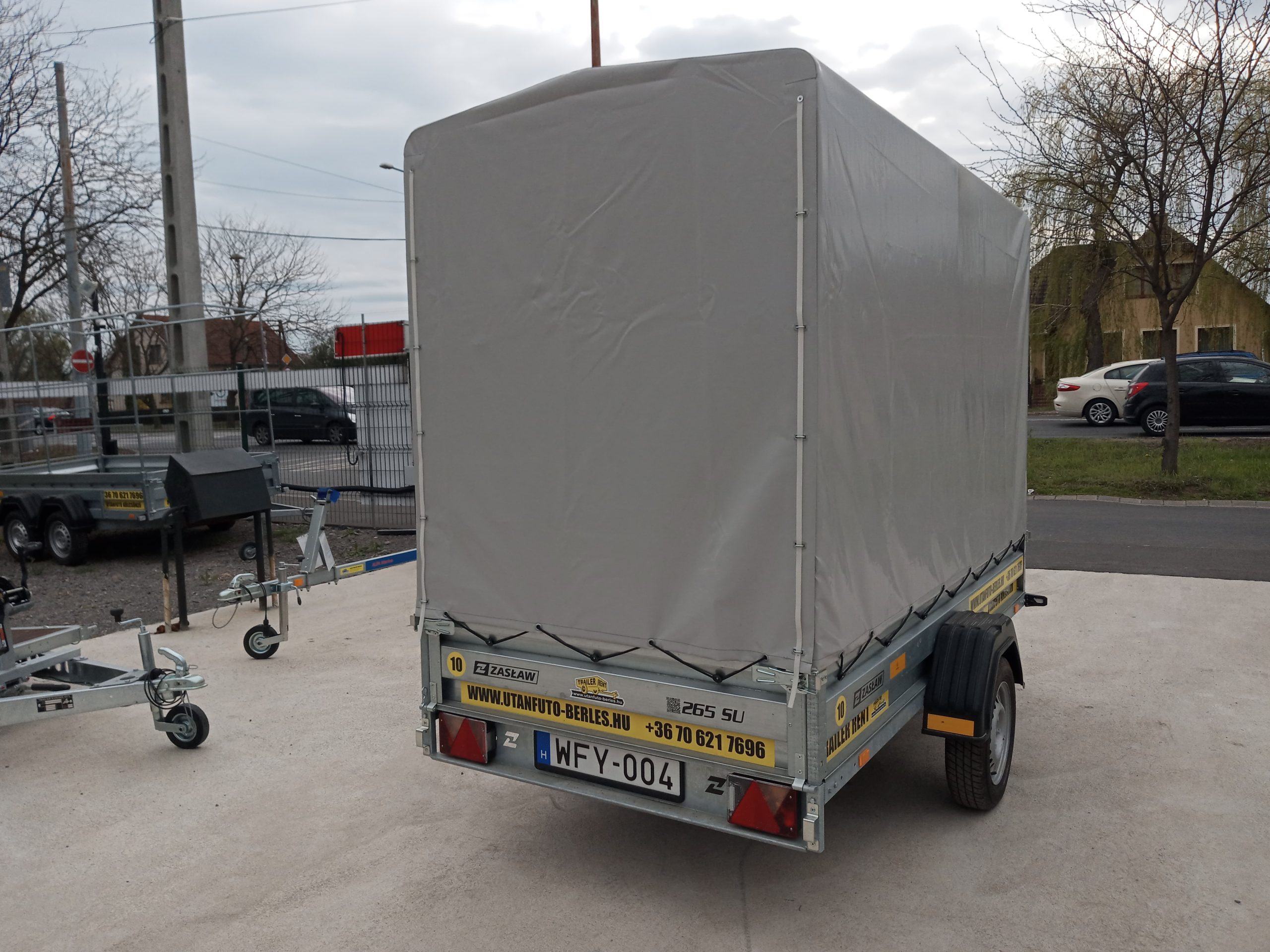 ZASLAW 265 SU PONYVÁVAL (2,65m x 1,32m UTÁNFUTÓ) - Image 4