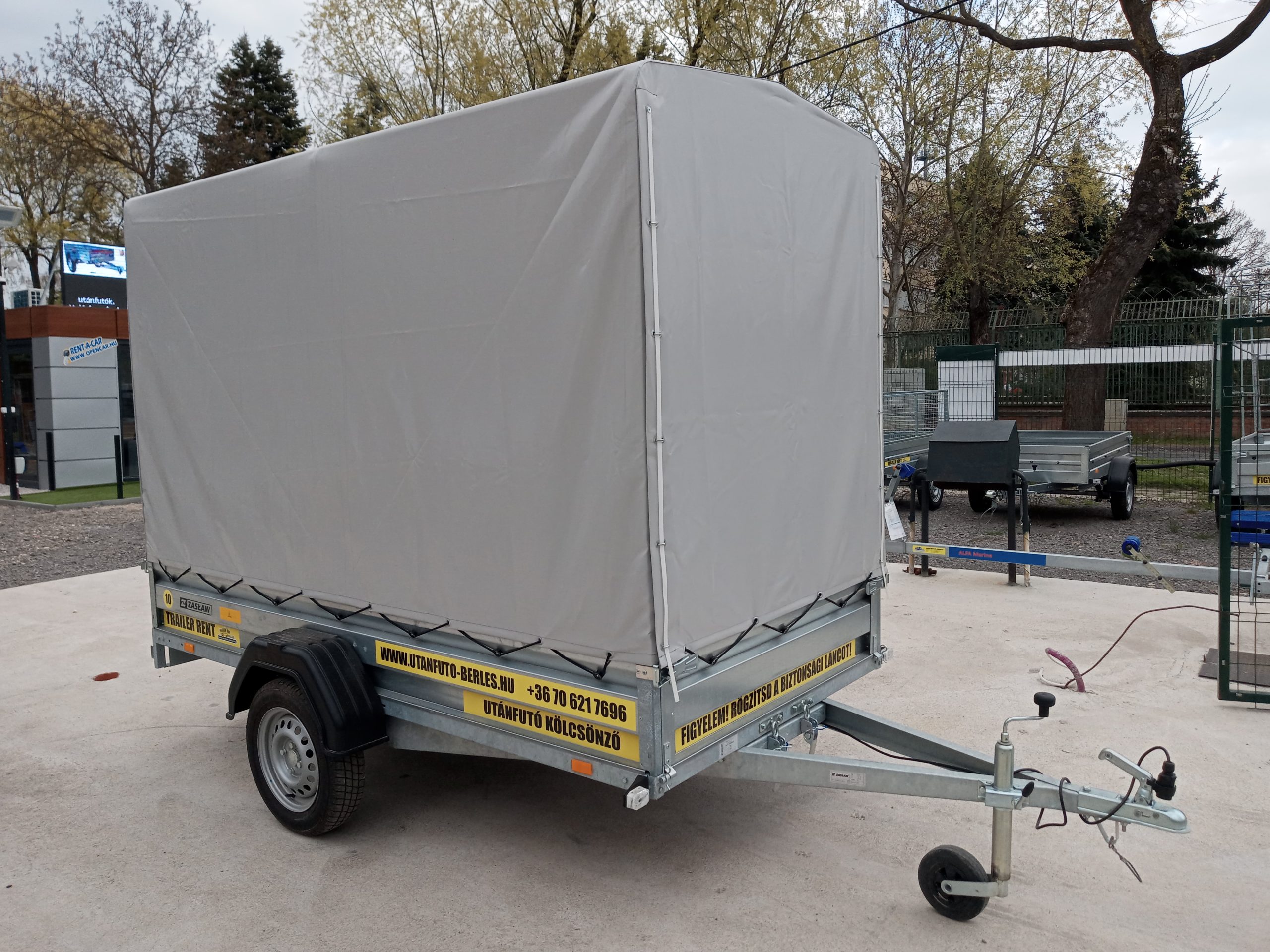 ZASLAW 265 SU PONYVÁVAL (2,65m x 1,32m UTÁNFUTÓ) - Image 6