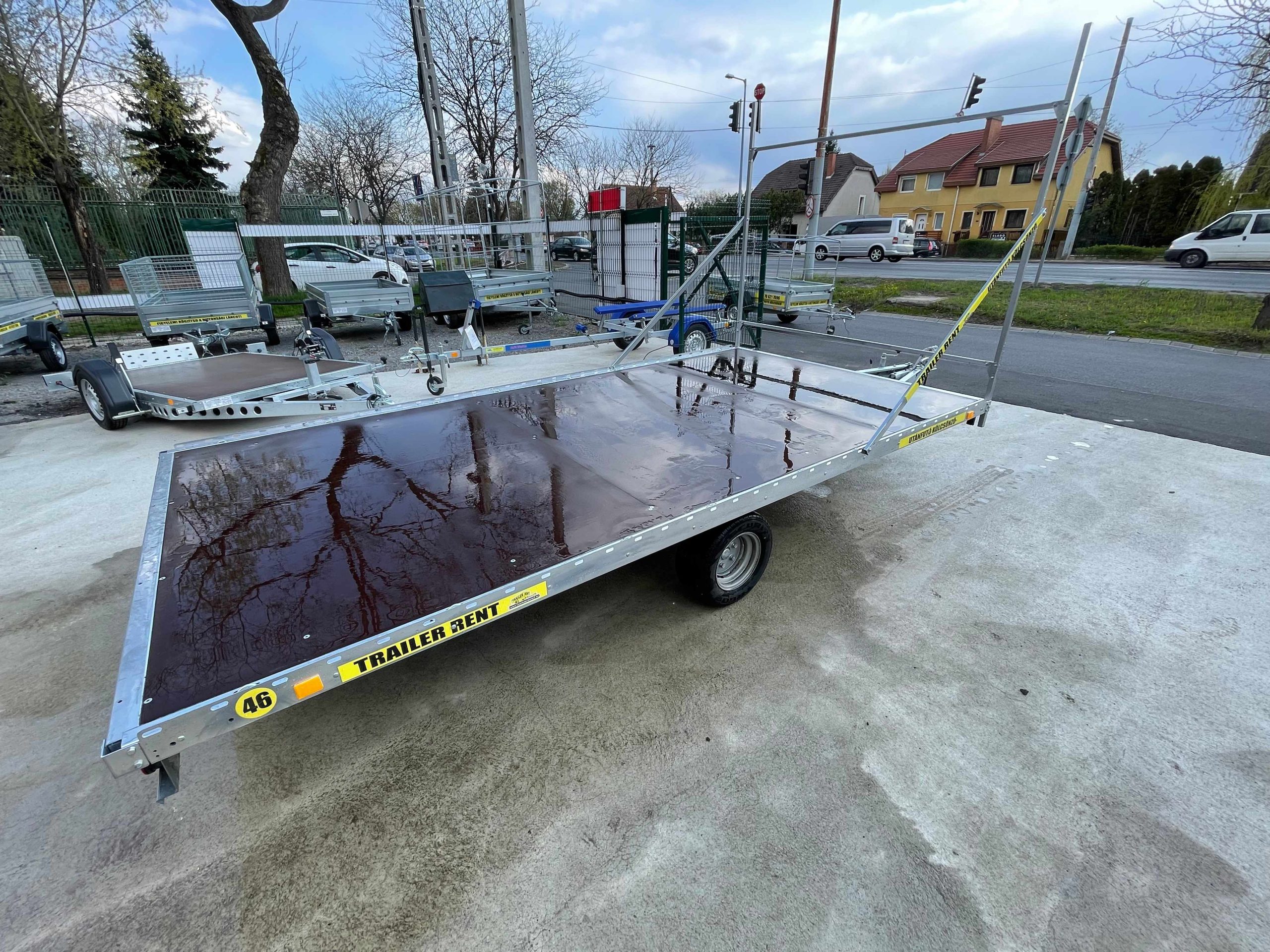 ALFA-B24021AP.75 10" Trailer (4m x 2,1m, 750 kg össztömegű UTÁNFUTÓ) - Image 8