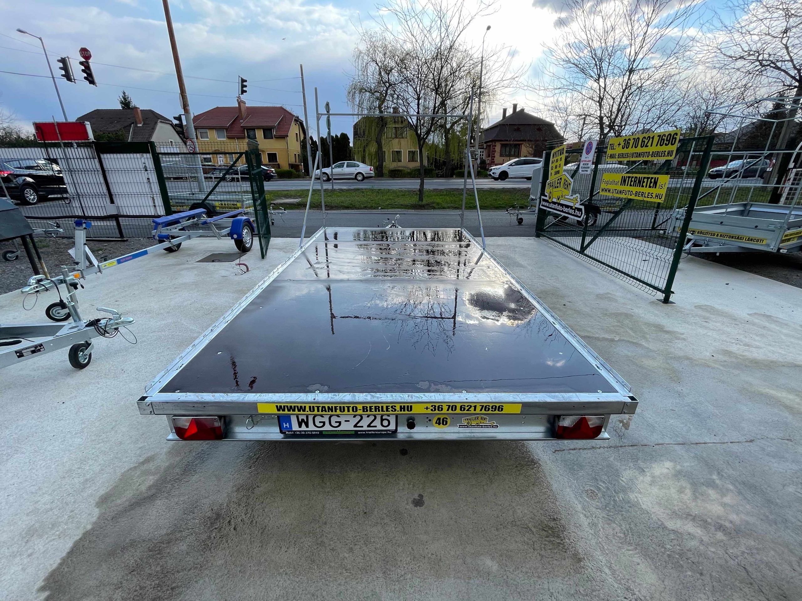 ALFA-B24021AP.75 10" Trailer (4m x 2,1m, 750 kg össztömegű UTÁNFUTÓ) - Image 7