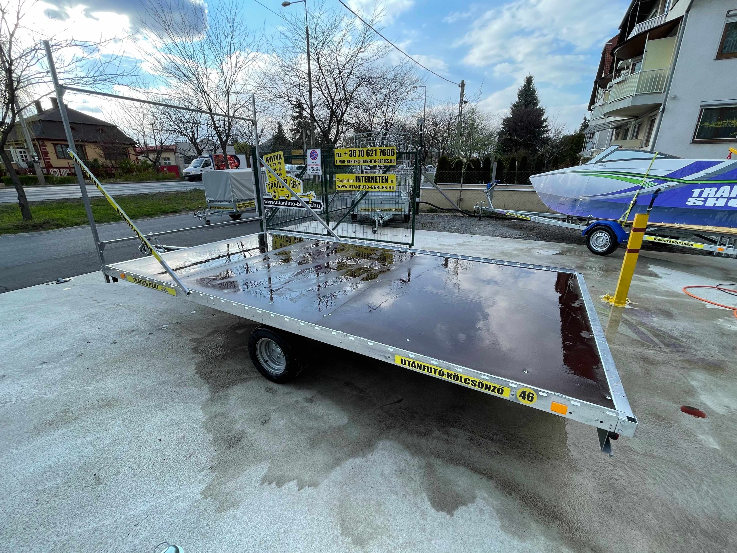 ALFA-B24021AP.75 10" Trailer (4m x 2,1m, 750 kg össztömegű UTÁNFUTÓ) - Image 6