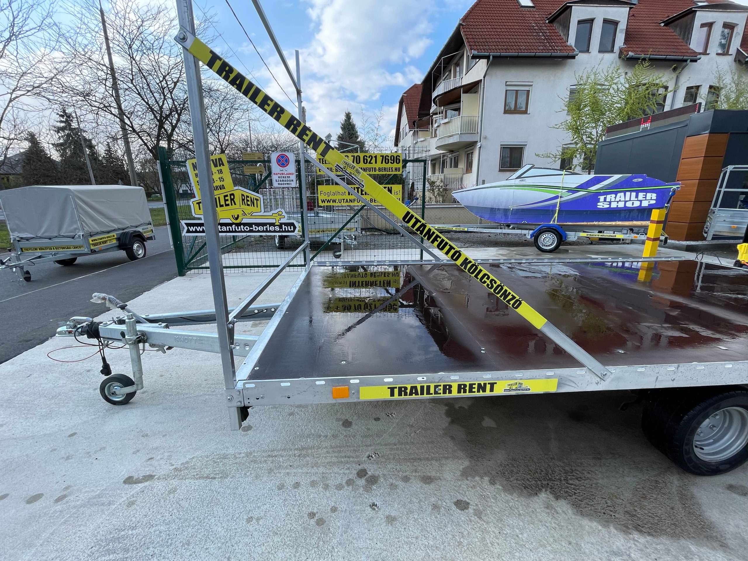 ALFA-B24021AP.75 10" Trailer (4m x 2,1m, 750 kg össztömegű UTÁNFUTÓ) - Image 3