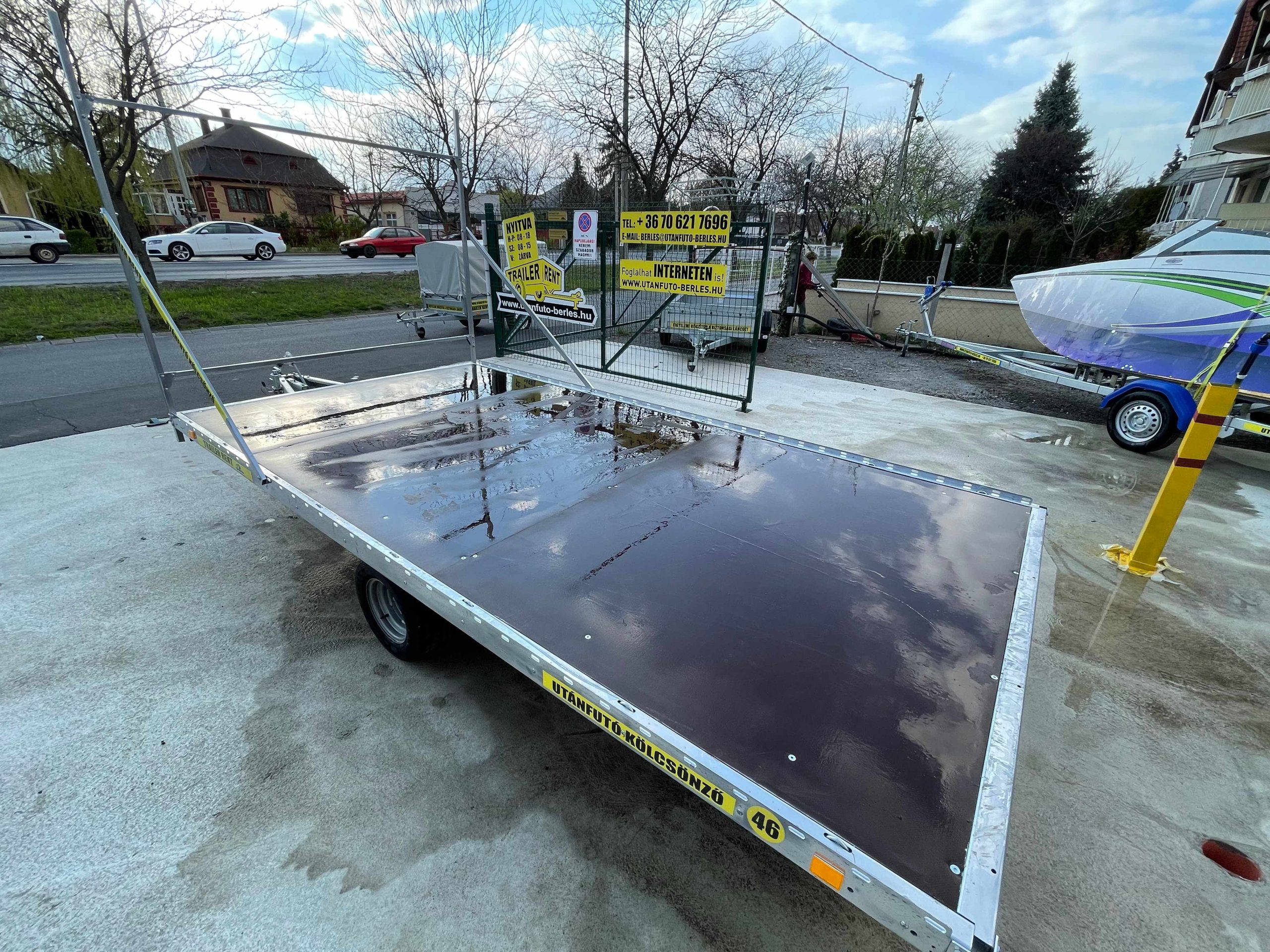 ALFA-B24021AP.75 10" Trailer (4m x 2,1m, 750 kg össztömegű UTÁNFUTÓ) - Image 2
