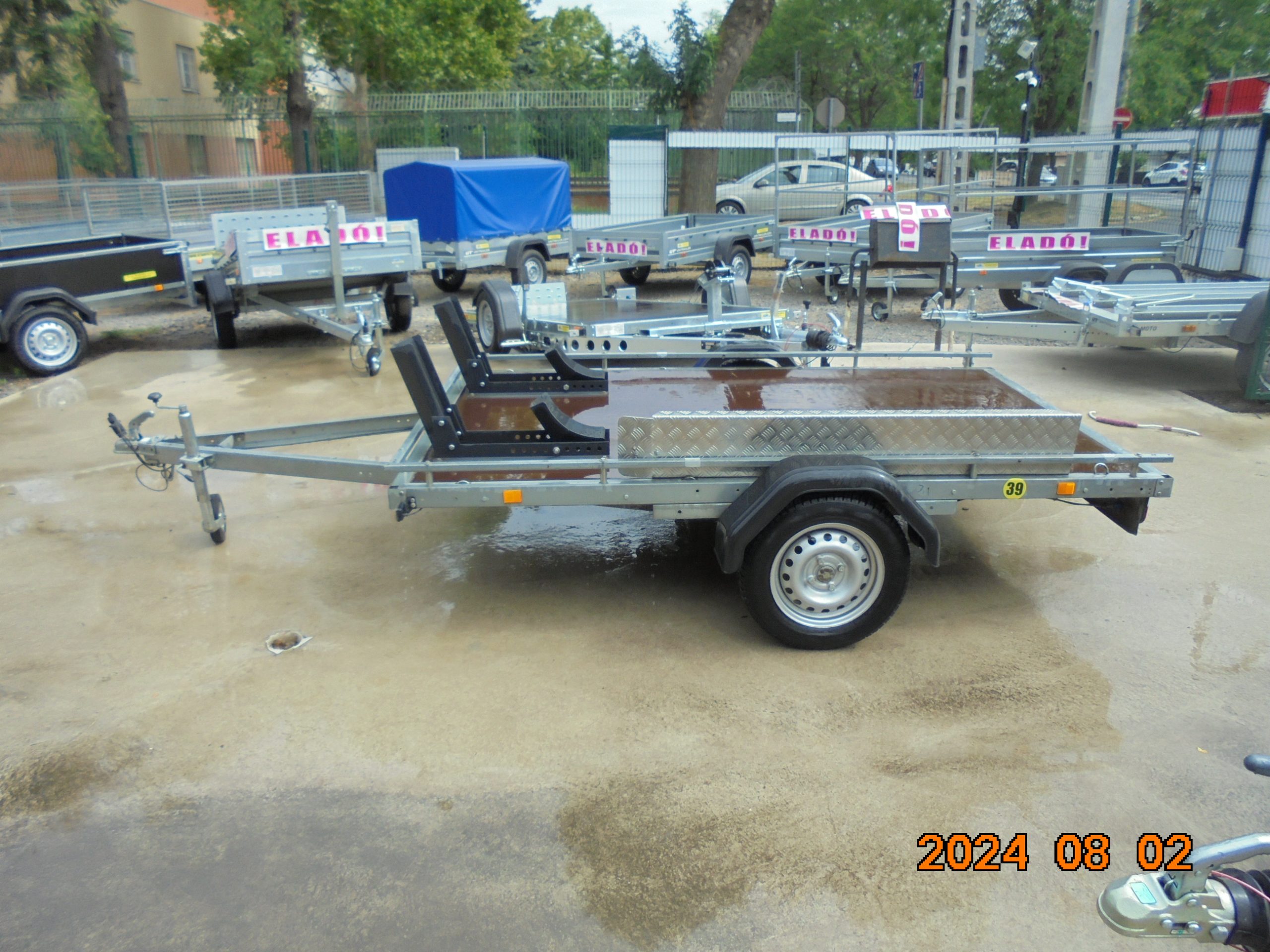 ALFA 13016AP.75 10" Motorszállító (3m x 1,6m UTÁNFUTÓ) - Image 5