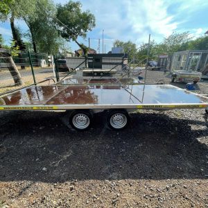 ALFA-T 45020AP.350 13" AUTÓSZÁLLÍTÓ, TRÉLER, TRAILER (5m x 2m 3500 kg ÖSSZTÖMEGŰ UTÁNFUTÓ)